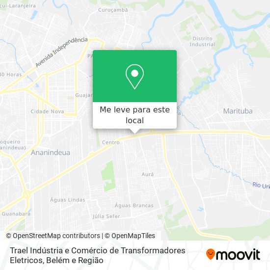 Trael Indústria e Comércio de Transformadores Eletricos mapa