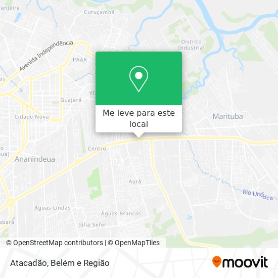 Atacadão mapa