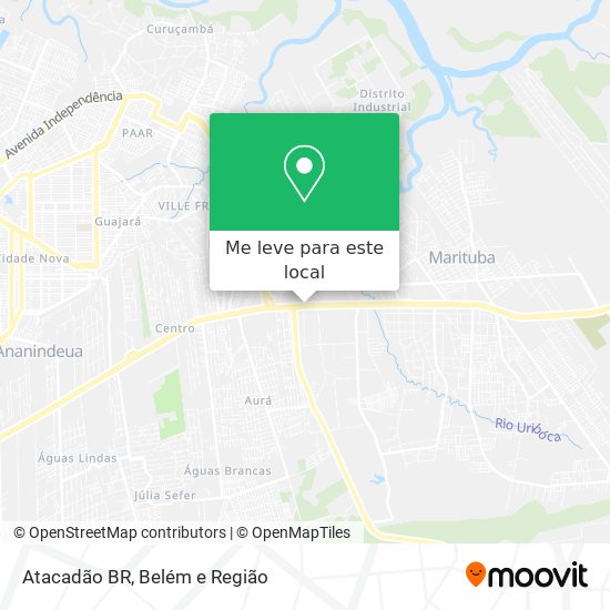 Atacadão BR mapa