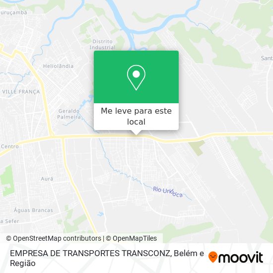 EMPRESA DE TRANSPORTES TRANSCONZ mapa