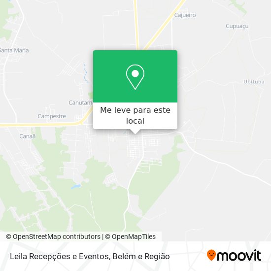 Leila Recepções e Eventos mapa