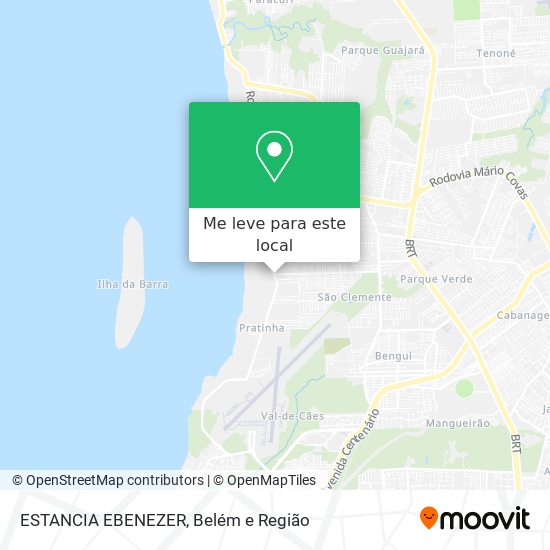 ESTANCIA EBENEZER mapa