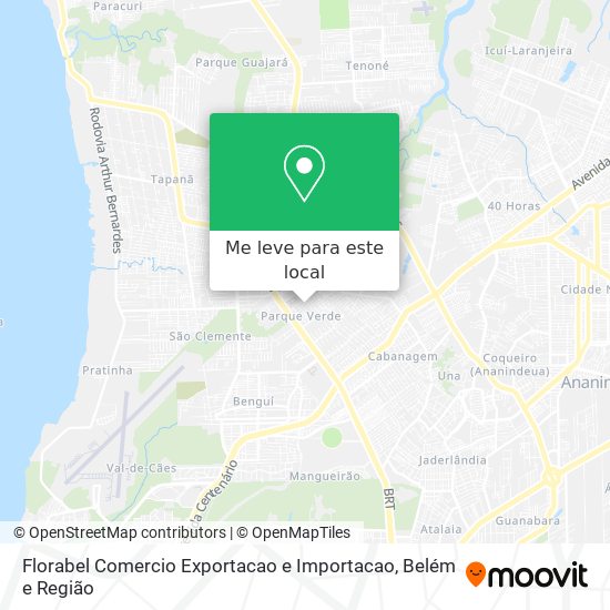 Florabel Comercio Exportacao e Importacao mapa
