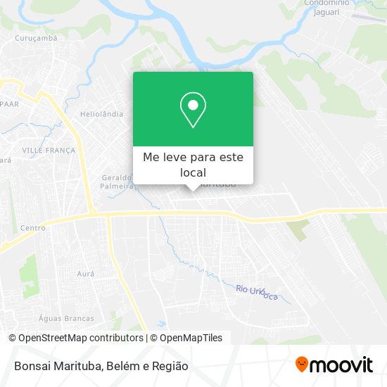 Bonsai Marituba mapa