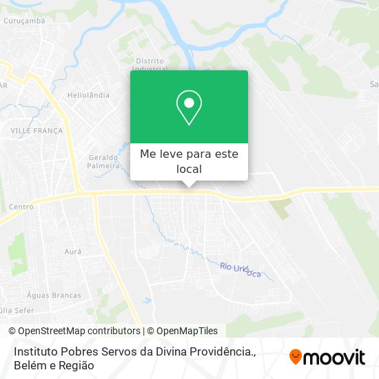 Instituto Pobres Servos da Divina Providência. mapa
