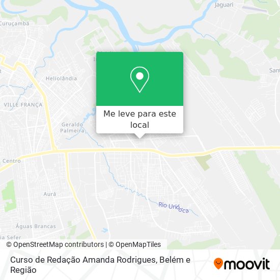 Curso de Redação Amanda Rodrigues mapa
