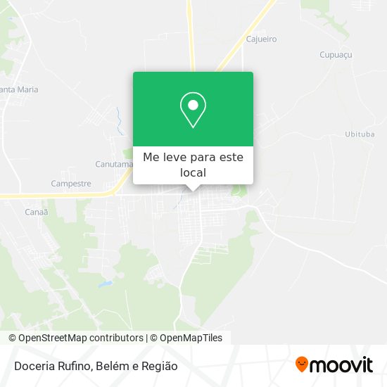 Doceria Rufino mapa
