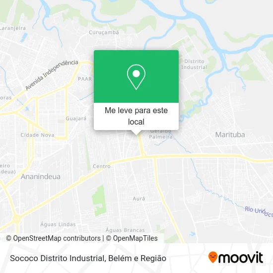 Sococo Distrito Industrial mapa