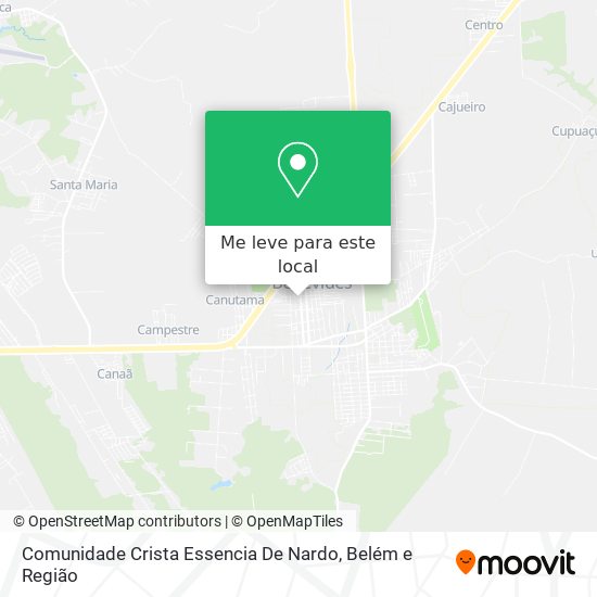 Comunidade Crista Essencia De Nardo mapa