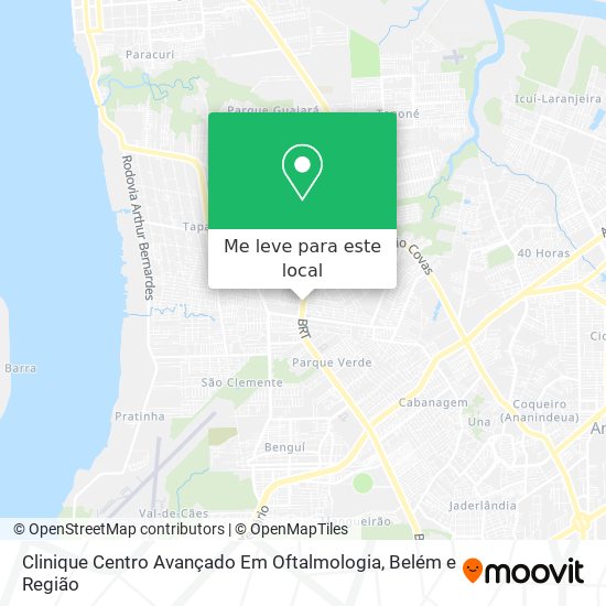 Clinique Centro Avançado Em Oftalmologia mapa