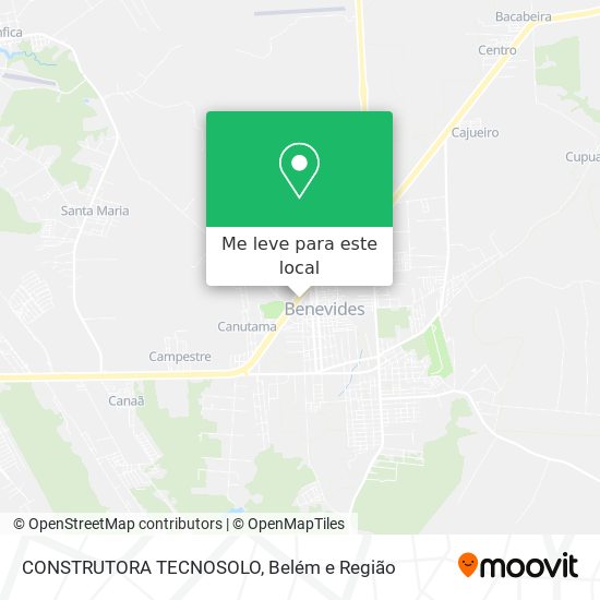 CONSTRUTORA TECNOSOLO mapa