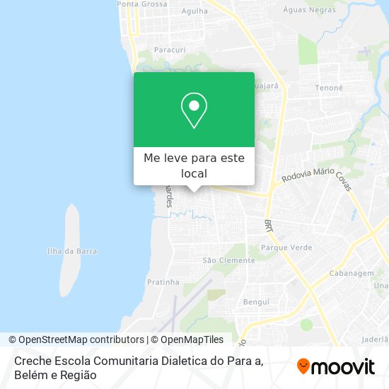 Creche Escola Comunitaria Dialetica do Para a mapa