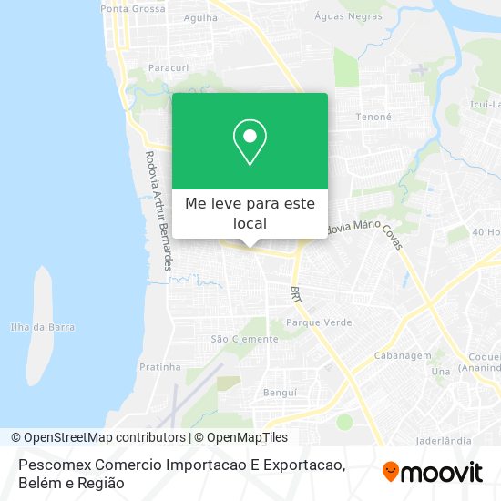 Pescomex Comercio Importacao E Exportacao mapa