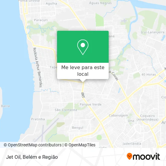 Jet Oil mapa