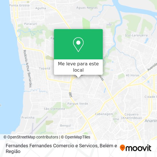 Fernandes Fernandes Comercio e Servicos mapa