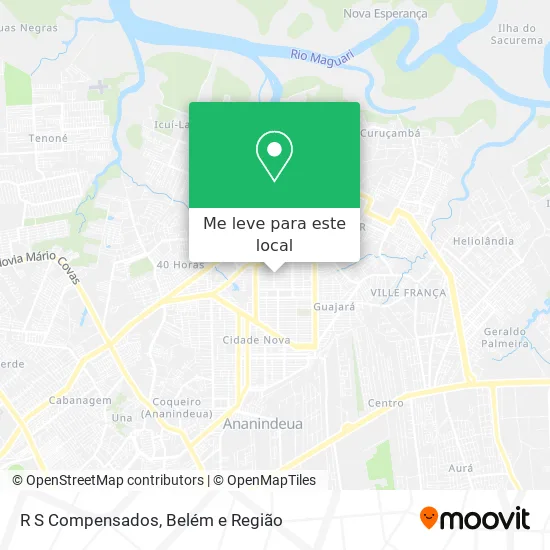 R S Compensados mapa