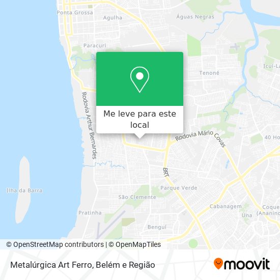 Metalúrgica Art Ferro mapa