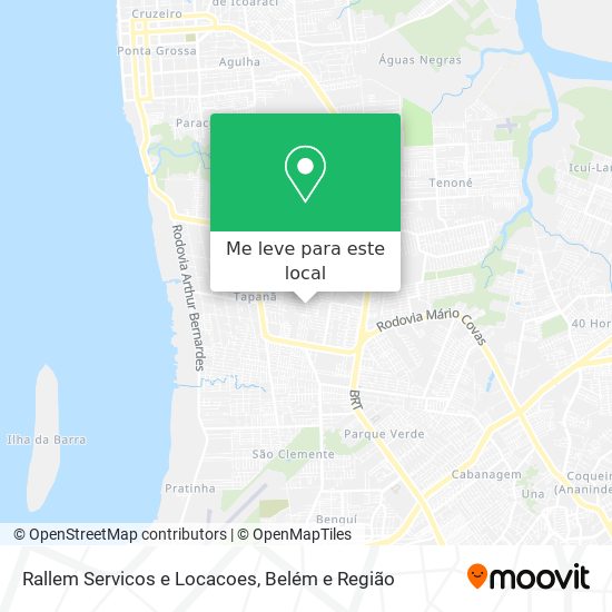 Rallem Servicos e Locacoes mapa