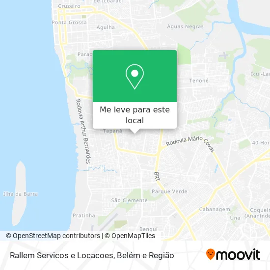 Rallem Servicos e Locacoes mapa
