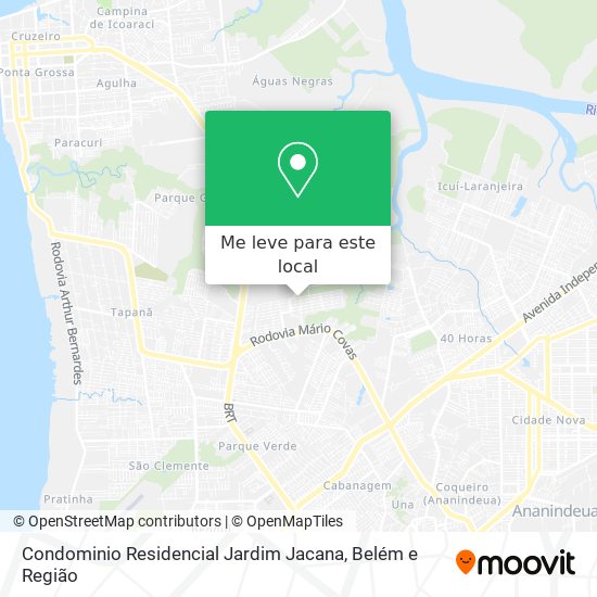 Condominio Residencial Jardim Jacana mapa