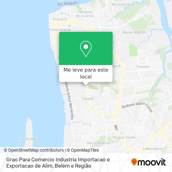 Grao Para Comercio Industria Importacao e Exportacao de Alim mapa