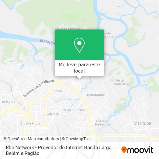 Rbn Network - Provedor de Internet Banda Larga mapa