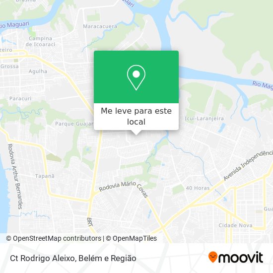 Ct Rodrigo Aleixo mapa