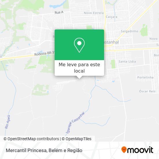Mercantil Princesa mapa