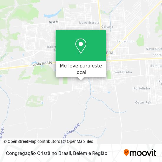 Congregação Cristã no Brasil mapa