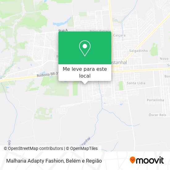 Malharia Adapty Fashion mapa