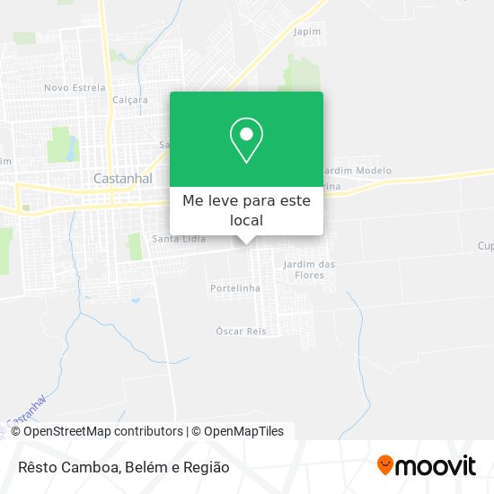 Rêsto Camboa mapa