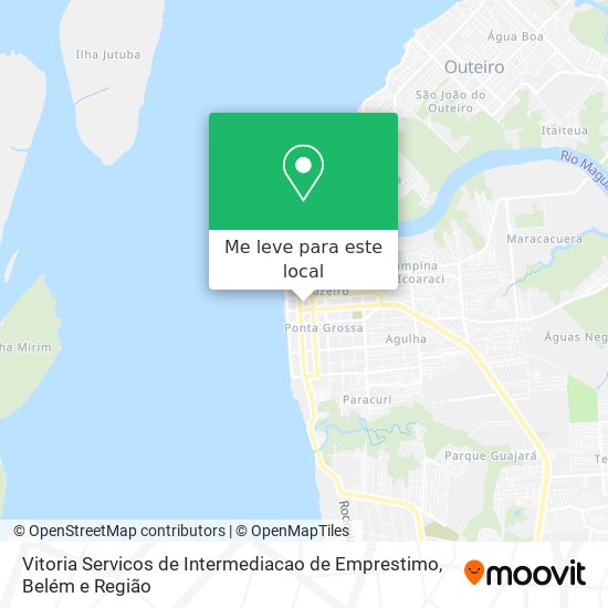 Vitoria Servicos de Intermediacao de Emprestimo mapa