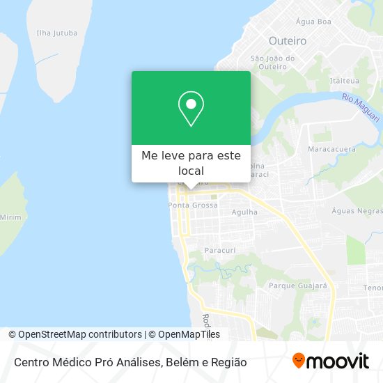 Centro Médico Pró Análises mapa