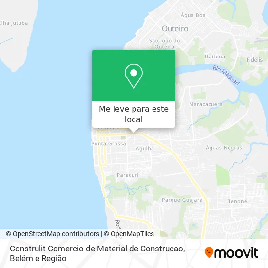 Construlit Comercio de Material de Construcao mapa