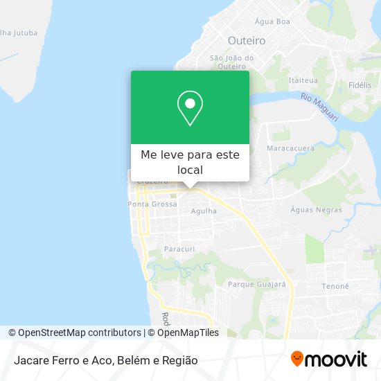 Jacare Ferro e Aco mapa