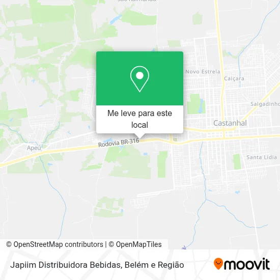 Japiim Distribuidora Bebidas mapa