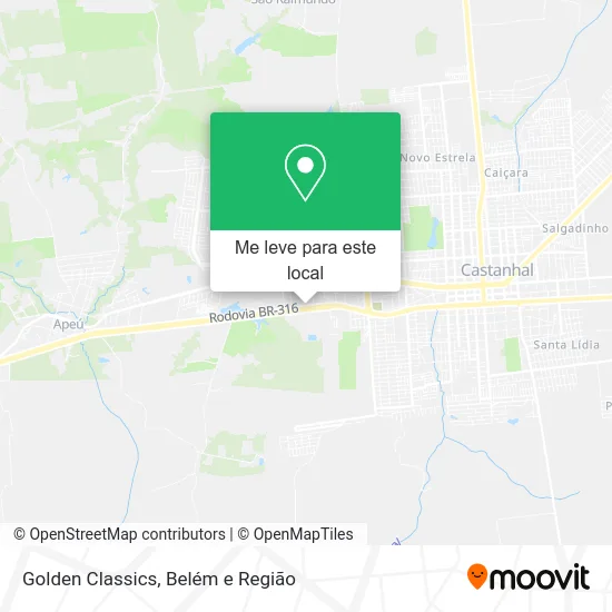 Golden Classics mapa