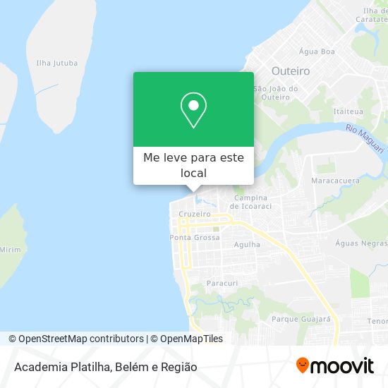 Academia Platilha mapa