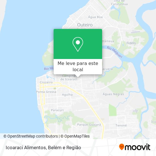 Icoaraci Alimentos mapa