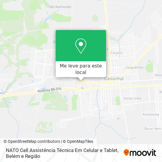 NATO Cell Assistência Técnica Em Celular e Tablet mapa
