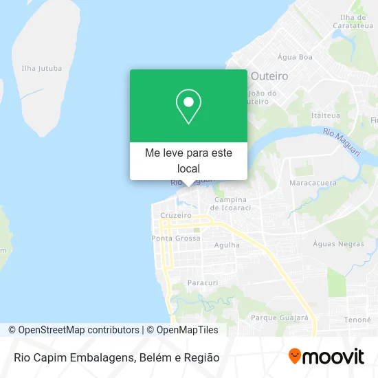 Rio Capim Embalagens mapa
