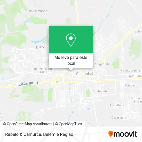 Rabelo & Camurca mapa