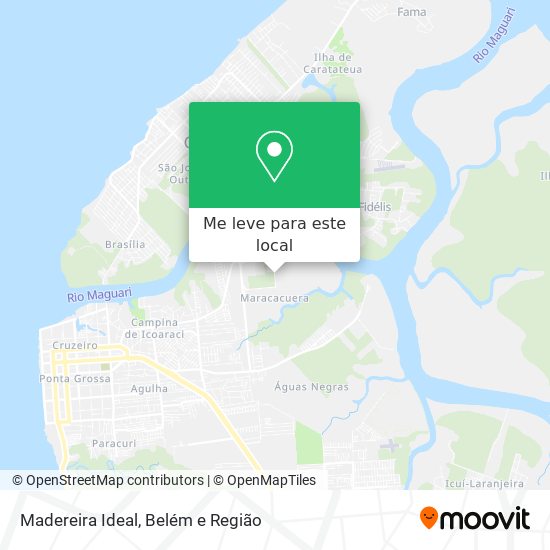Madereira Ideal mapa