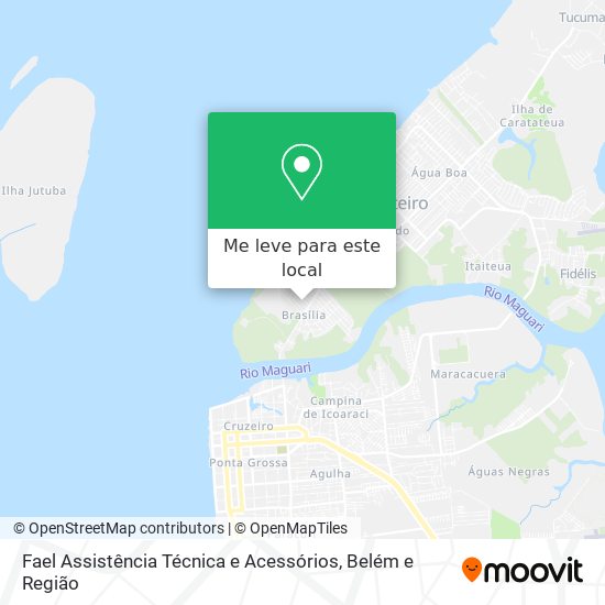 Fael Assistência Técnica e Acessórios mapa