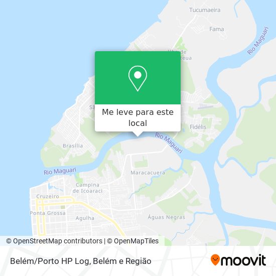 Belém/Porto HP Log mapa