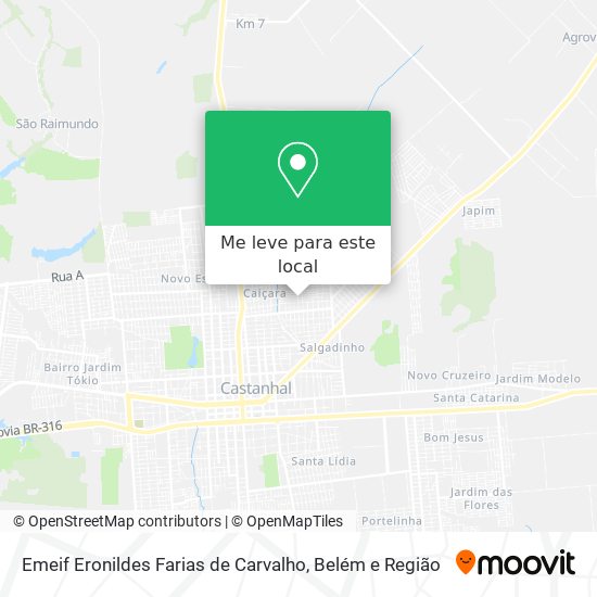 Emeif Eronildes Farias de Carvalho mapa