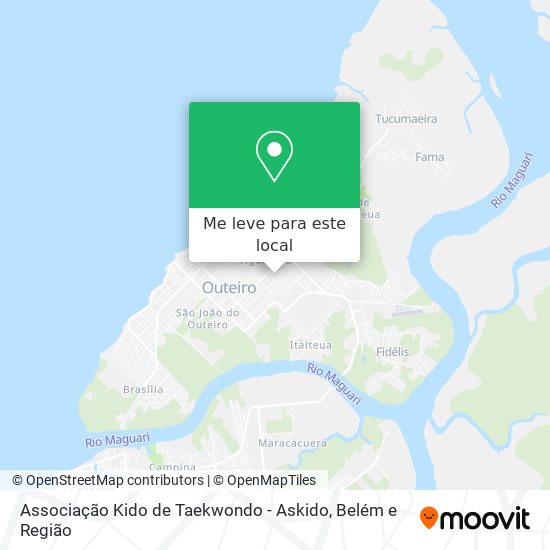Associação Kido de Taekwondo - Askido mapa