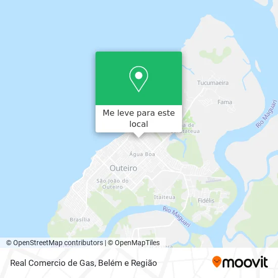 Real Comercio de Gas mapa