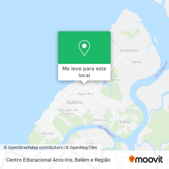 Centro Educacional Arco-Iris mapa