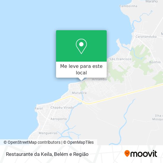 Restaurante da Keila mapa